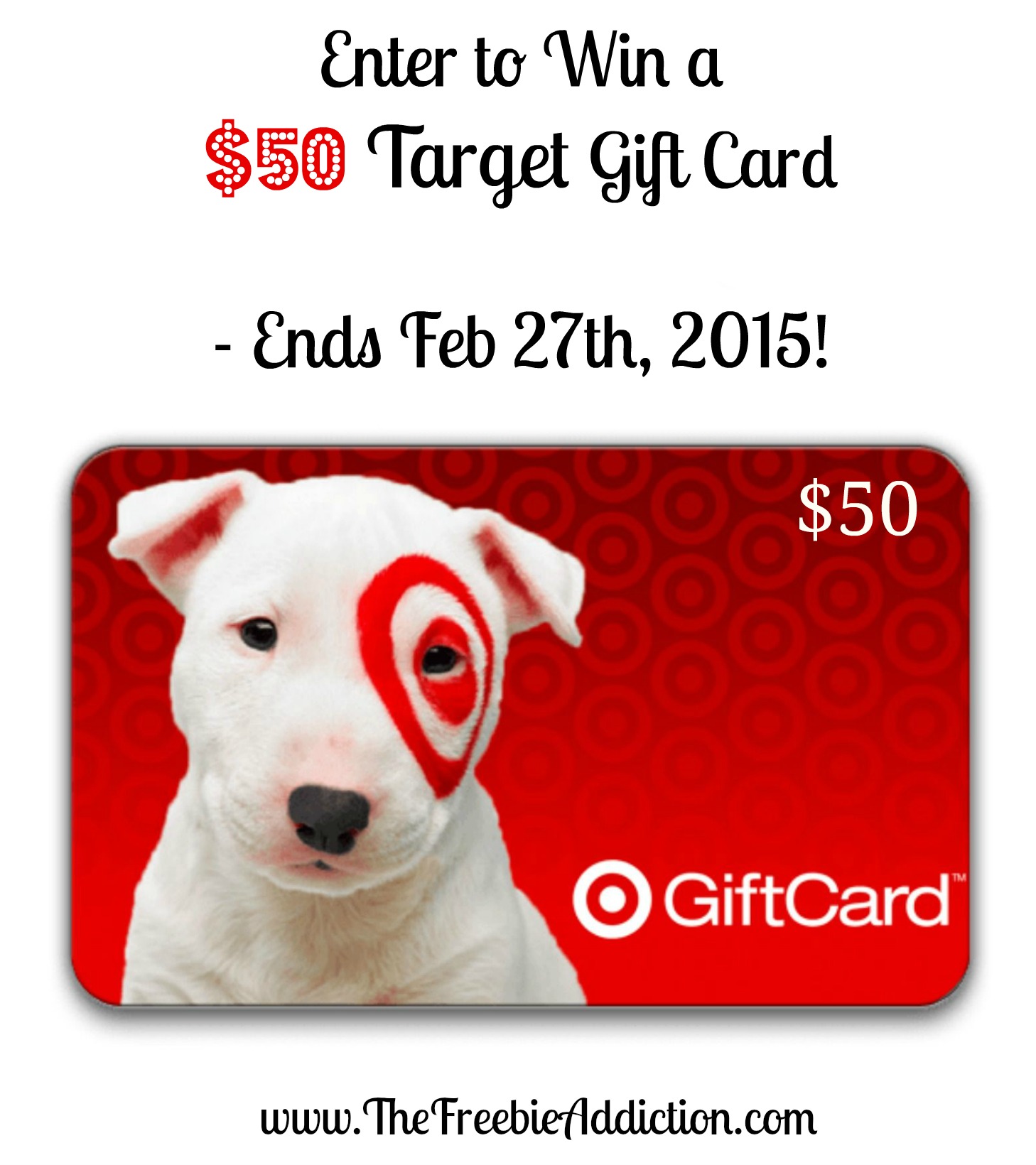Win a 50 Target Gift Card Giveaway Ends 2/27!