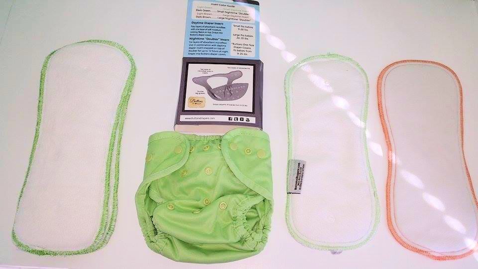 buttons cloth diaper review