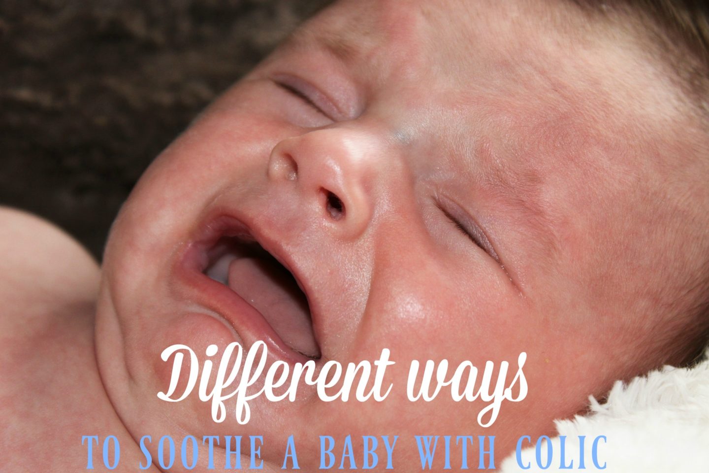 Different Ways to Soothe a Baby With Colic