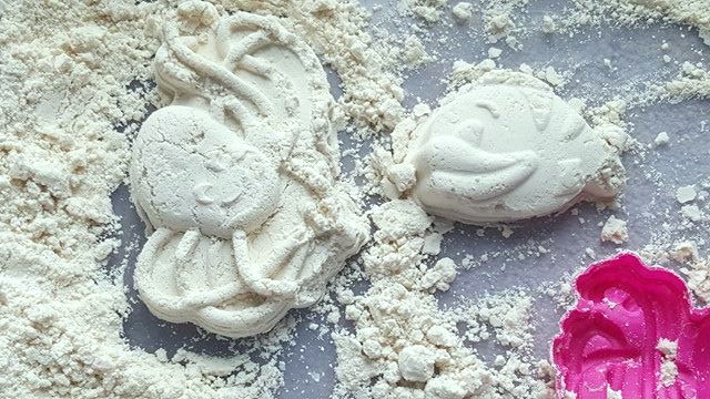 Safe DIY Moon Dough for a Toddler Fun Activity