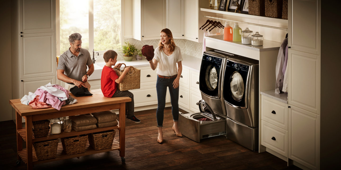 Make Washing Laundry Easier With the LG Twin Wash System