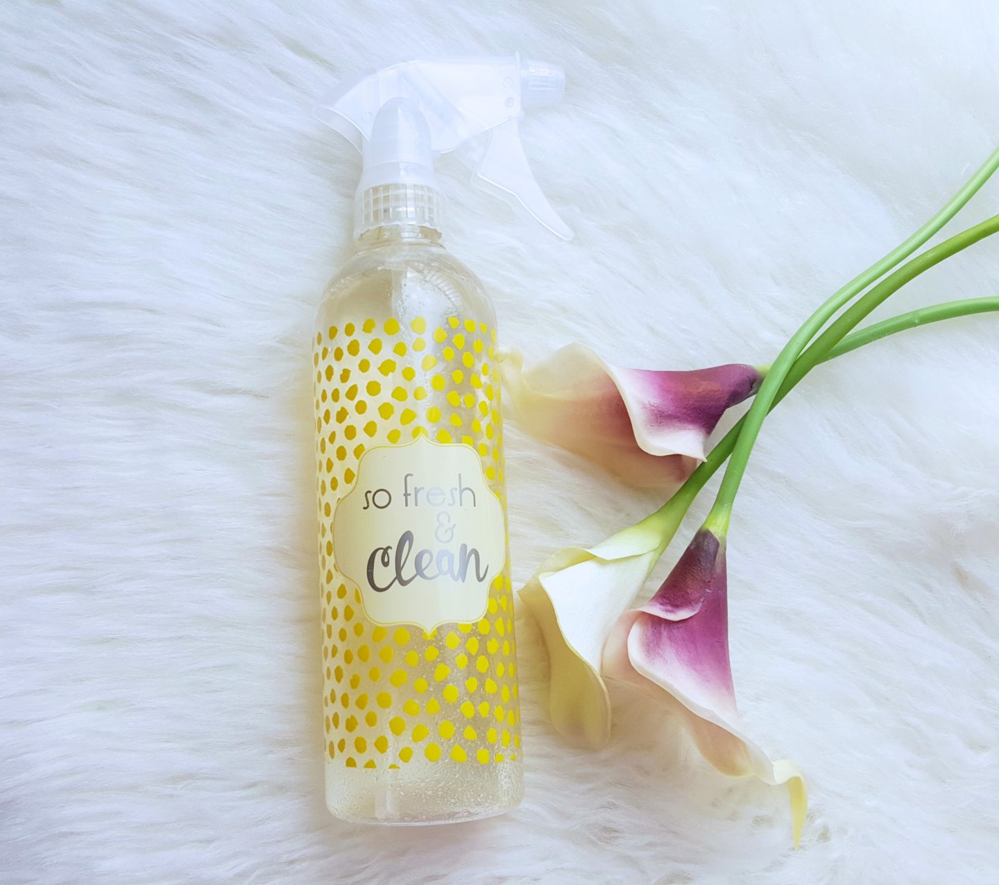 DIY All Natural Cleaning Spray For Any Surface