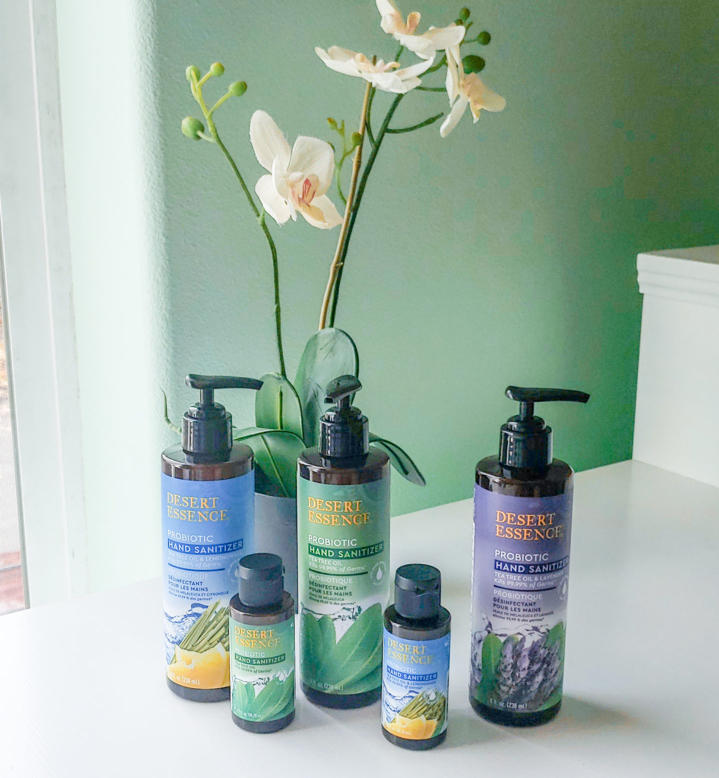 Desert Essence Probiotic Hand Sanitizer: Kill Germs & Proctect Microbes