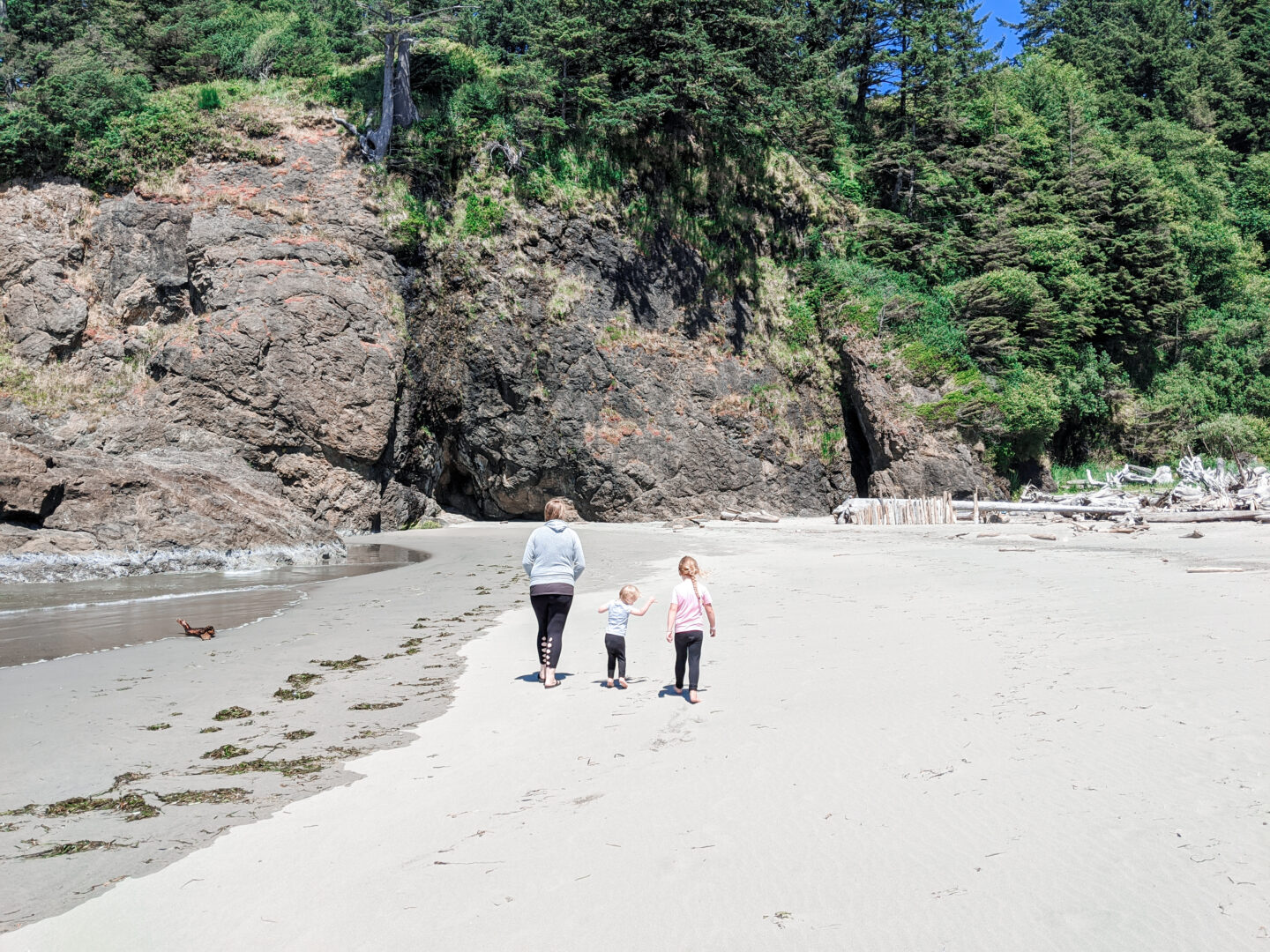 Beach Camping with Kids at Cape Disappointment State Park